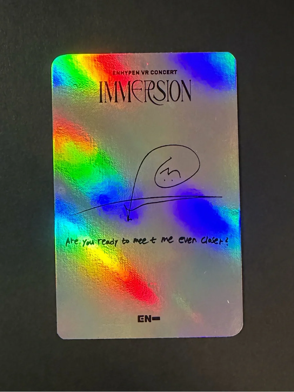 Official ENHYPEN Jungwon Immersion VR Concert PC Bundle